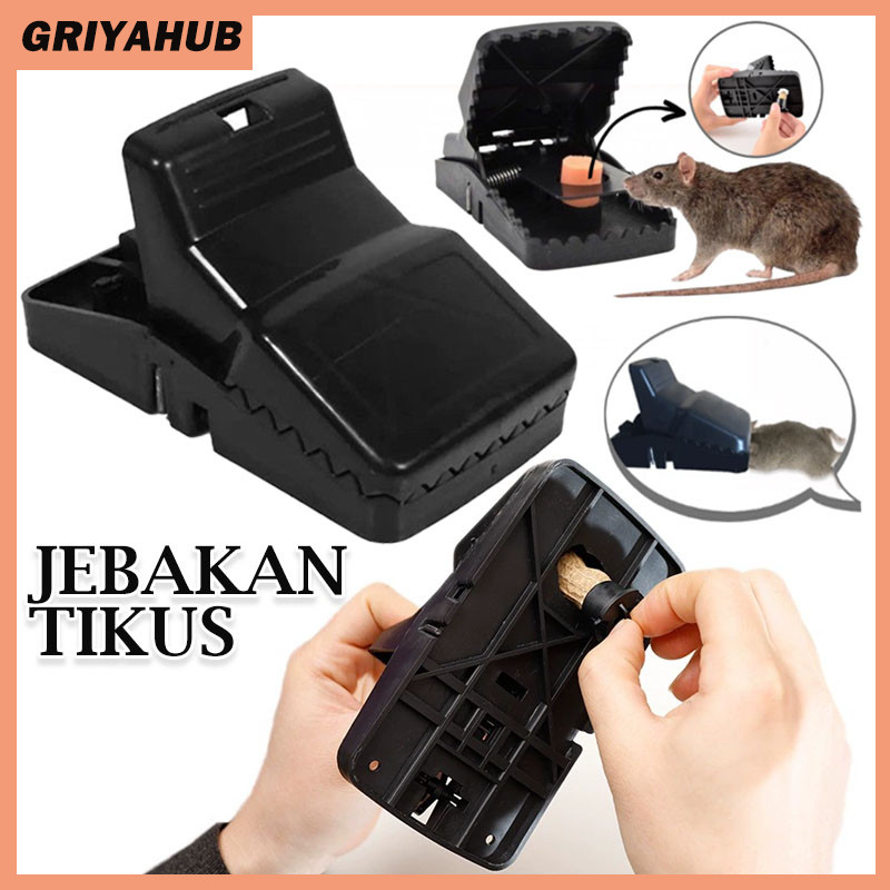2PCS PERANGKAP TIKUS PVC/Perangkap Tikus Jebakan Tikus Ampuh Mouse Trap Besi/JEBAKAN TIKUS
