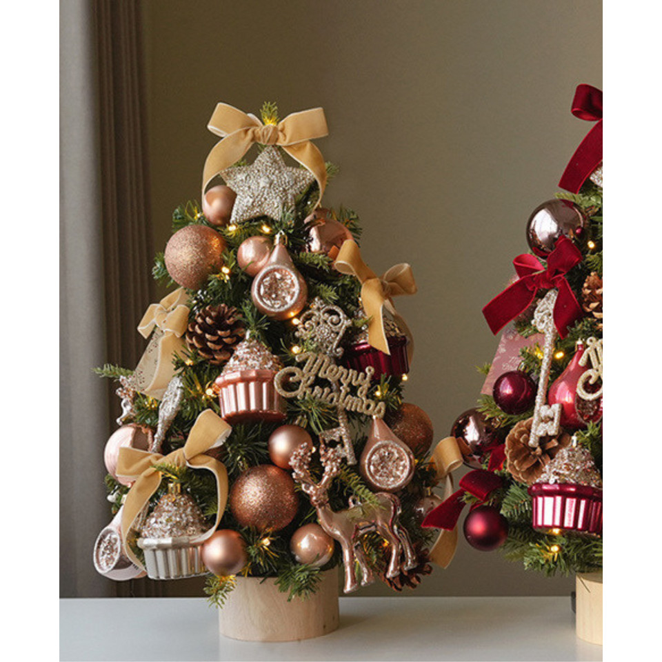 Champagne Mini Christmas Tree