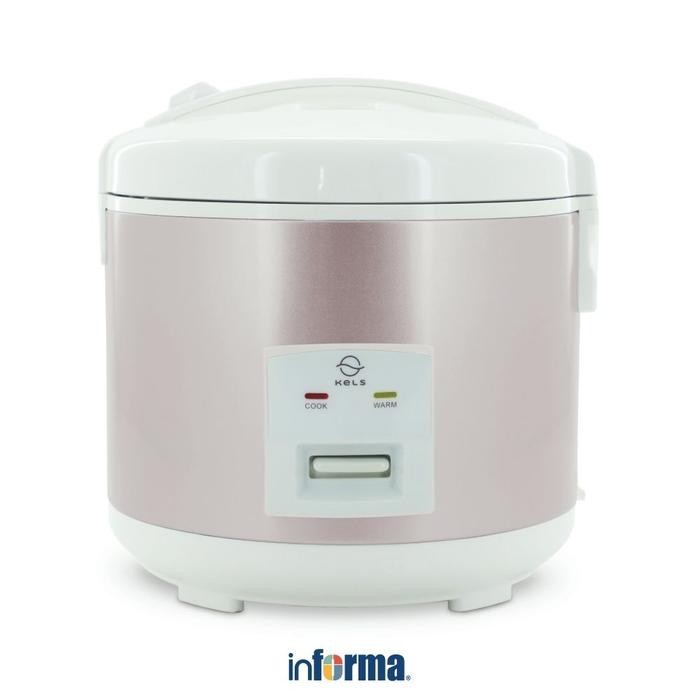 KELS 1.8 LTR RICE COOKER - GOLD