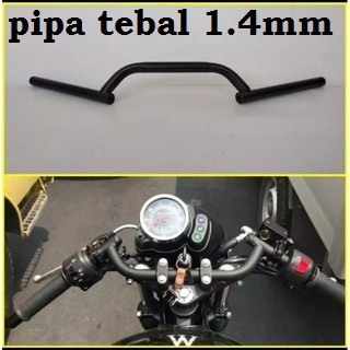 Stang Custom CLUBMAN CAFERACER warna hitam