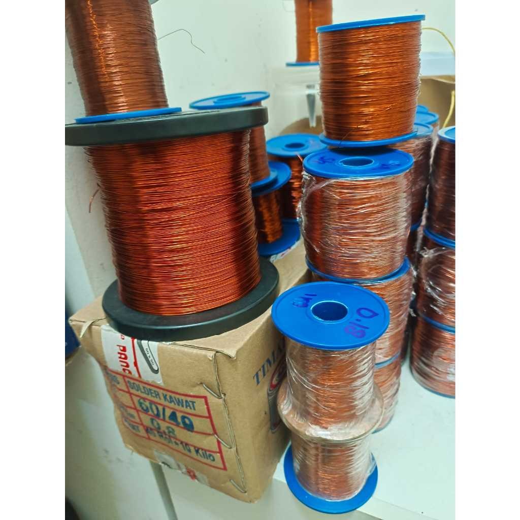 VOLTHOUSE supreme kawat email tembaga 0.1 0.2 0.3 0.4 0.5 0.6 0.8 1mm 2mm 3mm