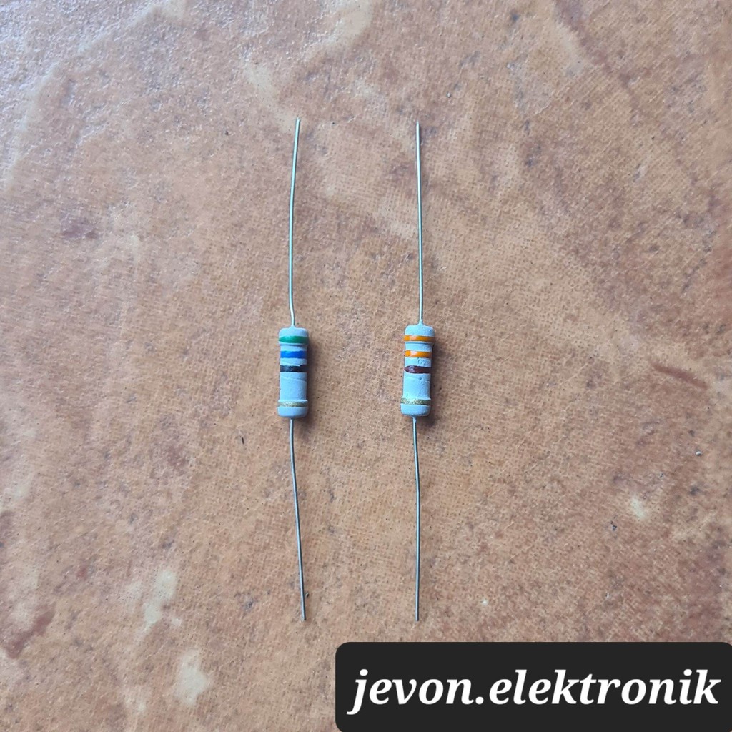 3 buah resistor r 1 w watt 56 330 ohm r1watt