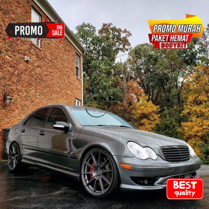 BIG SALE bodykit Mercedes Benz C-Class w203 AMG 2000- BODY KIT