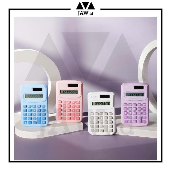 JAW.ID KALKULATOR MINIMALIS 8 DIGIT/KALKULATOR MINI SEKOLAH KANTOR - CAL MINI VIOLET