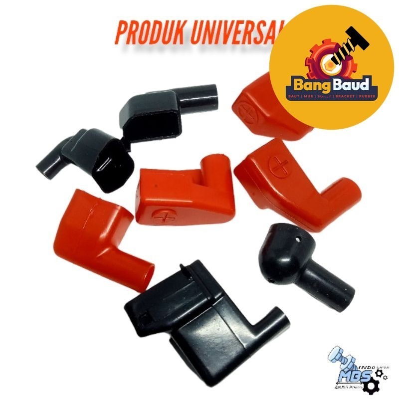 Karet penutup kabel skun kpala aki Karet aki universla motor mobil