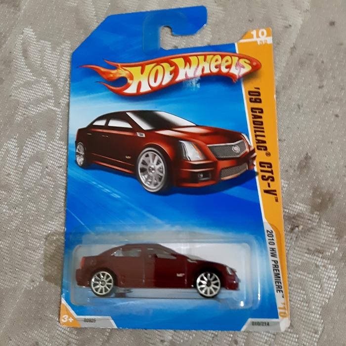 Hot Wheels Cadillac CTS 2010 HW Premiere Red ANS99