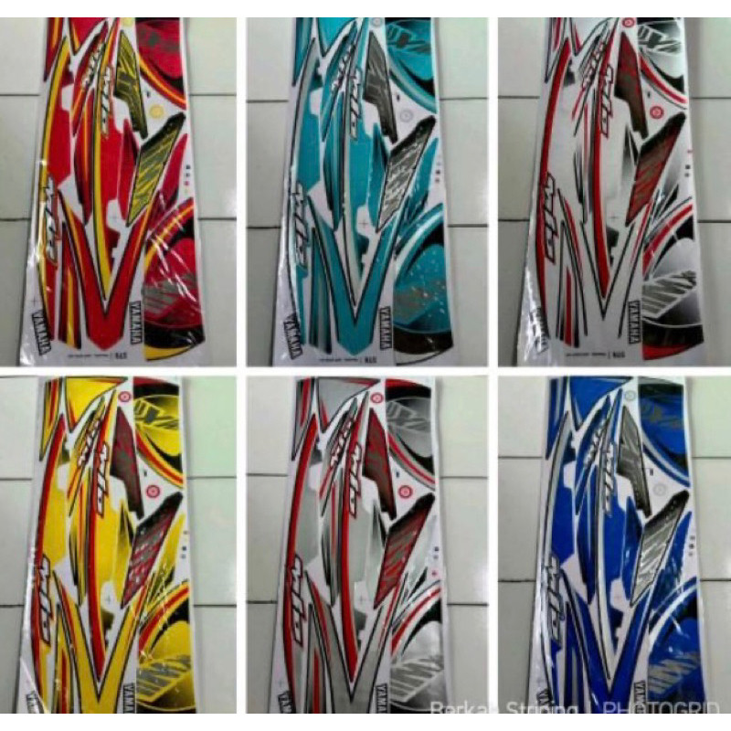 (COD) Striping Stiker Thailand Motor Yamaha Mio Soul Karbu - Soul MX