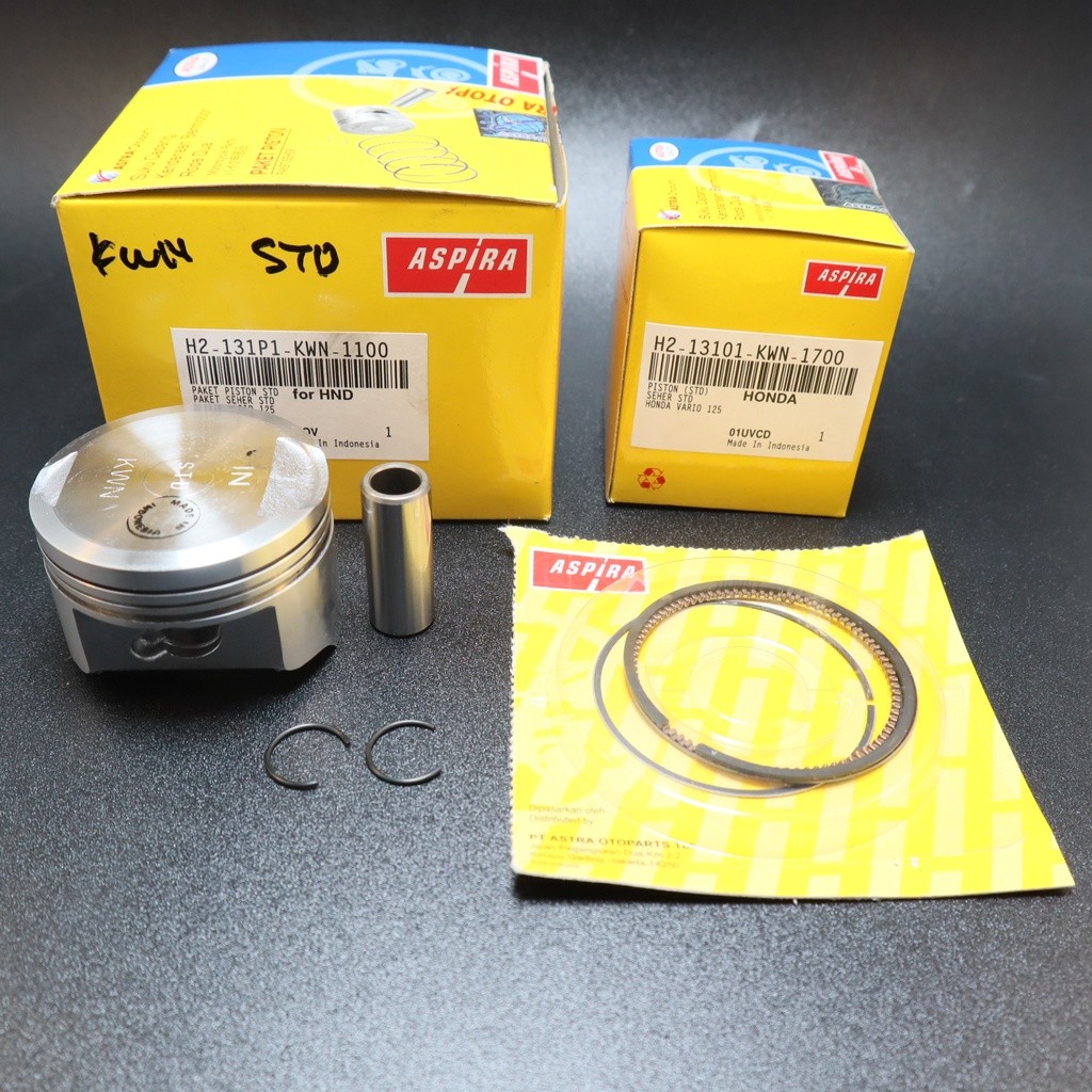 PISTON KIT SEHER VARIO-125 OS STD-200 ASPIRA