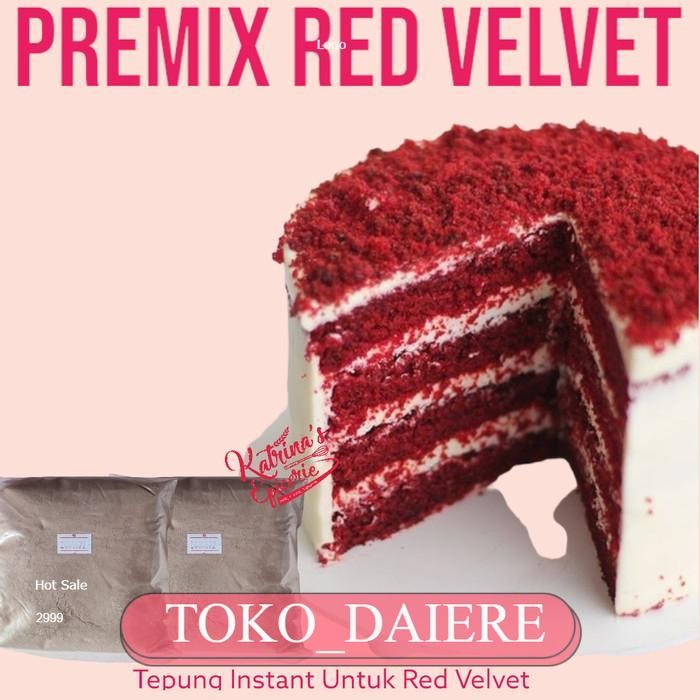 tepung premix red velvet cake