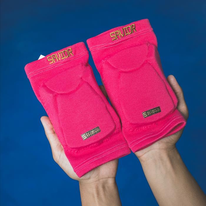 [  ESPERAZA ] Elbow Pad Savior Classic | Pelindung Sikut | Elbow Futsal - Merah Muda