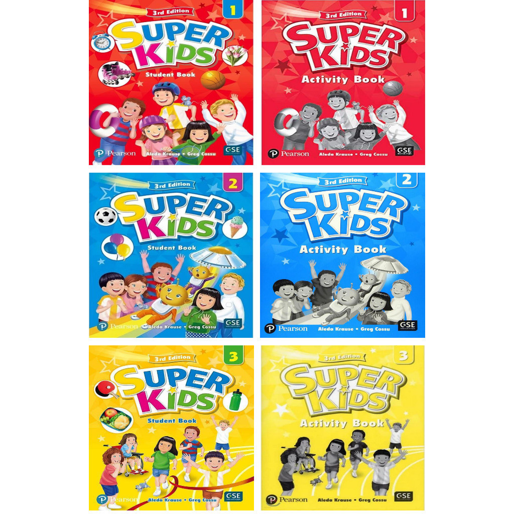 Super Kids Student Book & Activity Book 3rd Edition