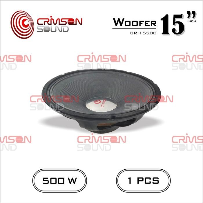 GROSIR SPEAKER WOOFER CRIMSON 15 INCH CR -15500