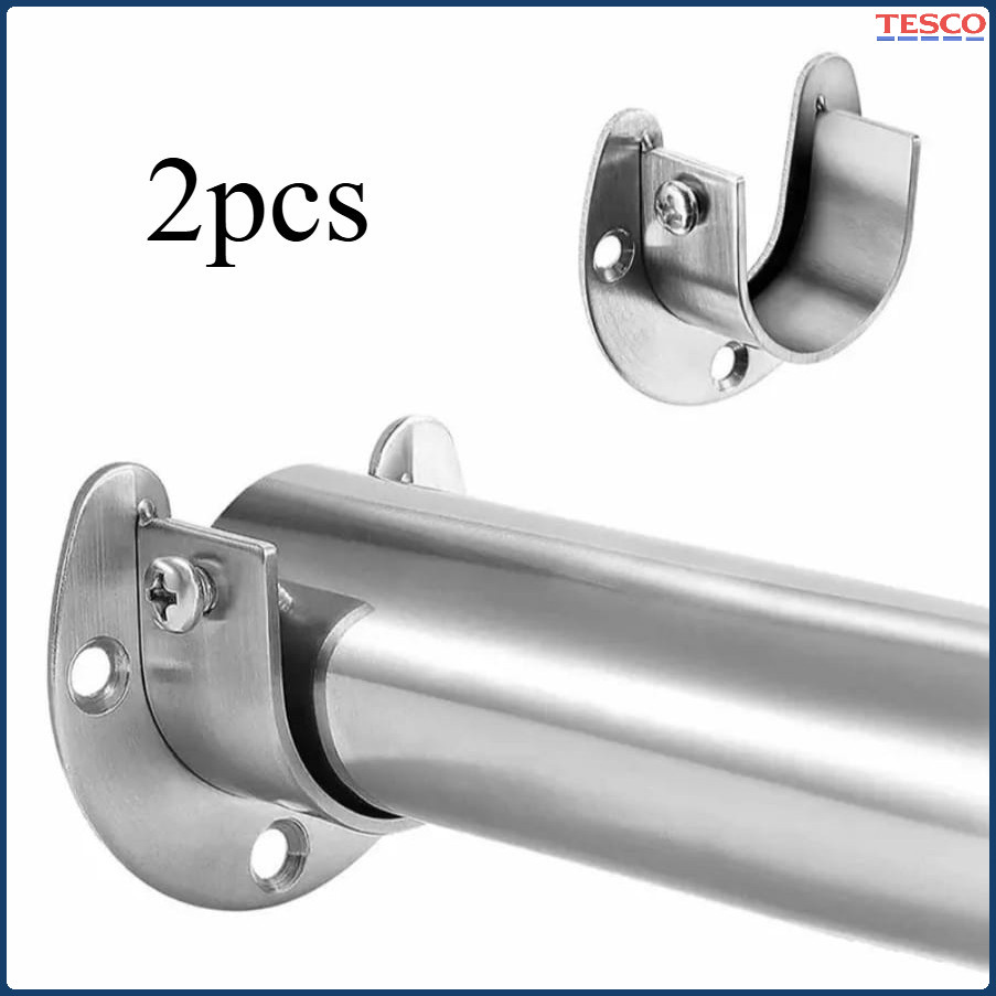 1 Pasang Bracket Topi Untuk Pipa Stainless/Flange Fitting Pipa/Cap Bracket For Stainless Pipe