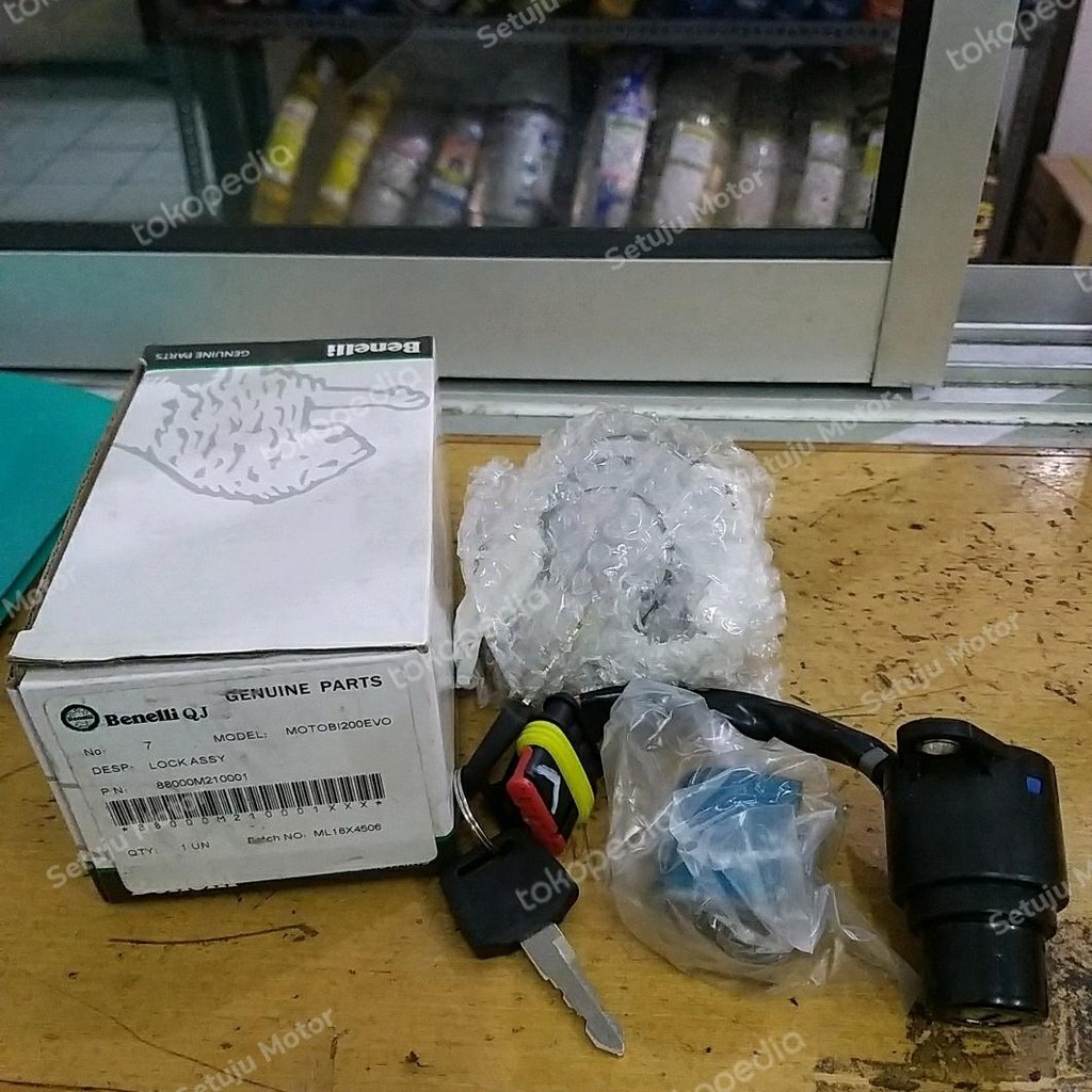 Kunci Kontak Set Benelli Motobi 200 EVO Original