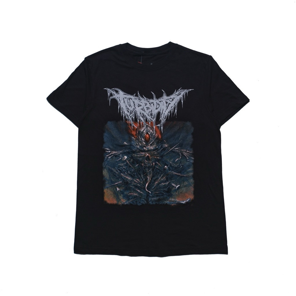 【Asli】Tshirt TURBIDITY - PARASITIC (black) / Kaos Distortion