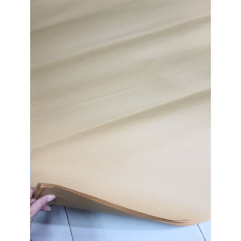 kertas samson coklat ukuran 90cm x 120cm/kertas bungkus/samson kraft