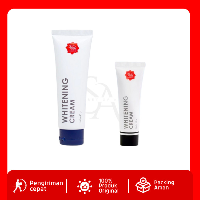Viva Whitening Cream Skincare Krim Wajah Untuk Flek Hitam