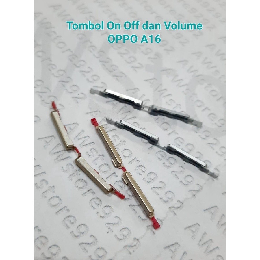Tombol Volume luar OPPO A16 tombol oppo a16 button oppo a16 pernik oppo a16