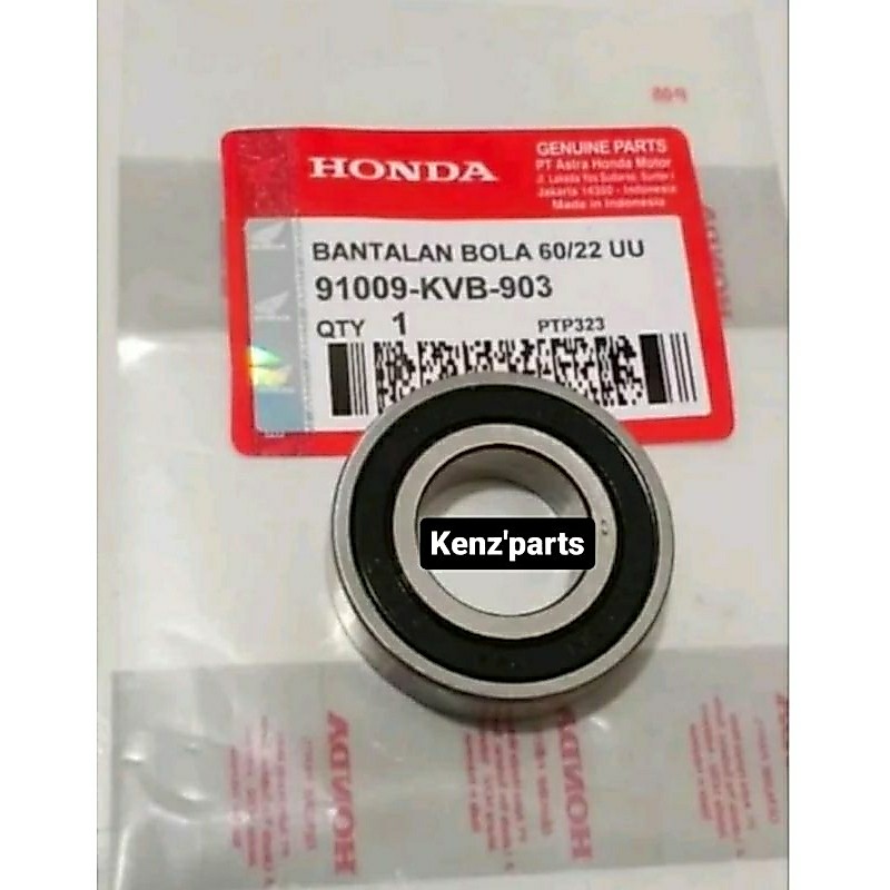 LAHER BEARING HONDA 60/22 LAHER RODA BELAKANG BEAT F1 VARIO 125 VARIO OLD BEAT