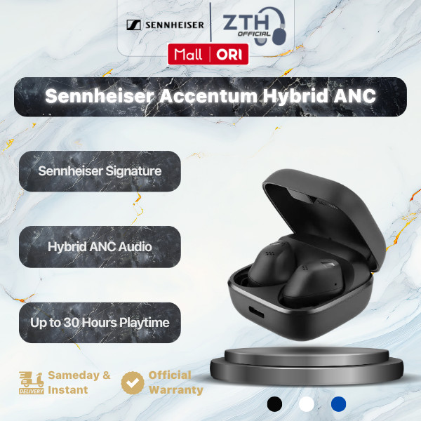 Sennheiser Accentum TWS Hybrid ANC True Wireless Earbuds