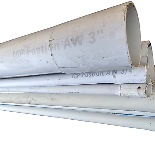 Paralon PVC Putih/Pipa PVC Berkualitas/Pipa AW putih METERAN