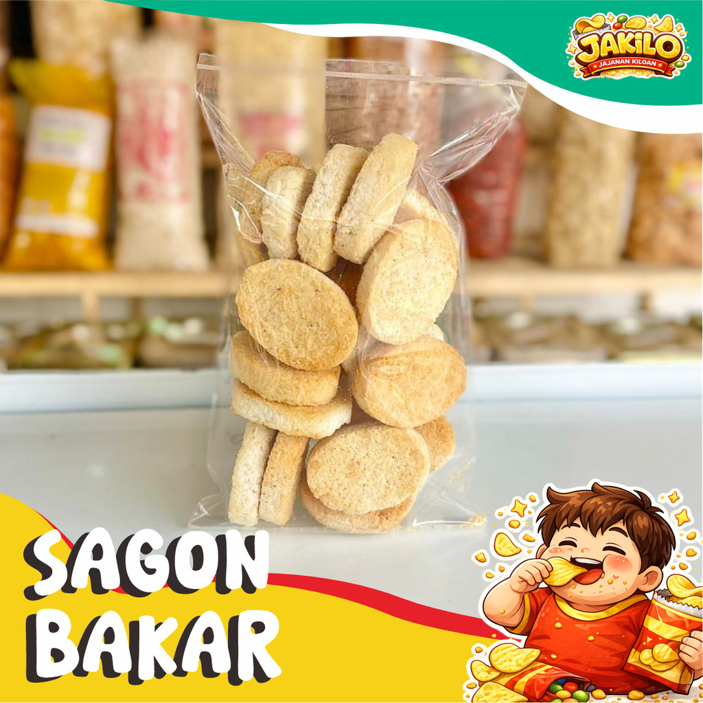 Sagon Bakar Kelapa Kiloan 1kg 500gr 250gr Kue Semprit Kelapa Jadul - JAKILO Jajanan Kiloan