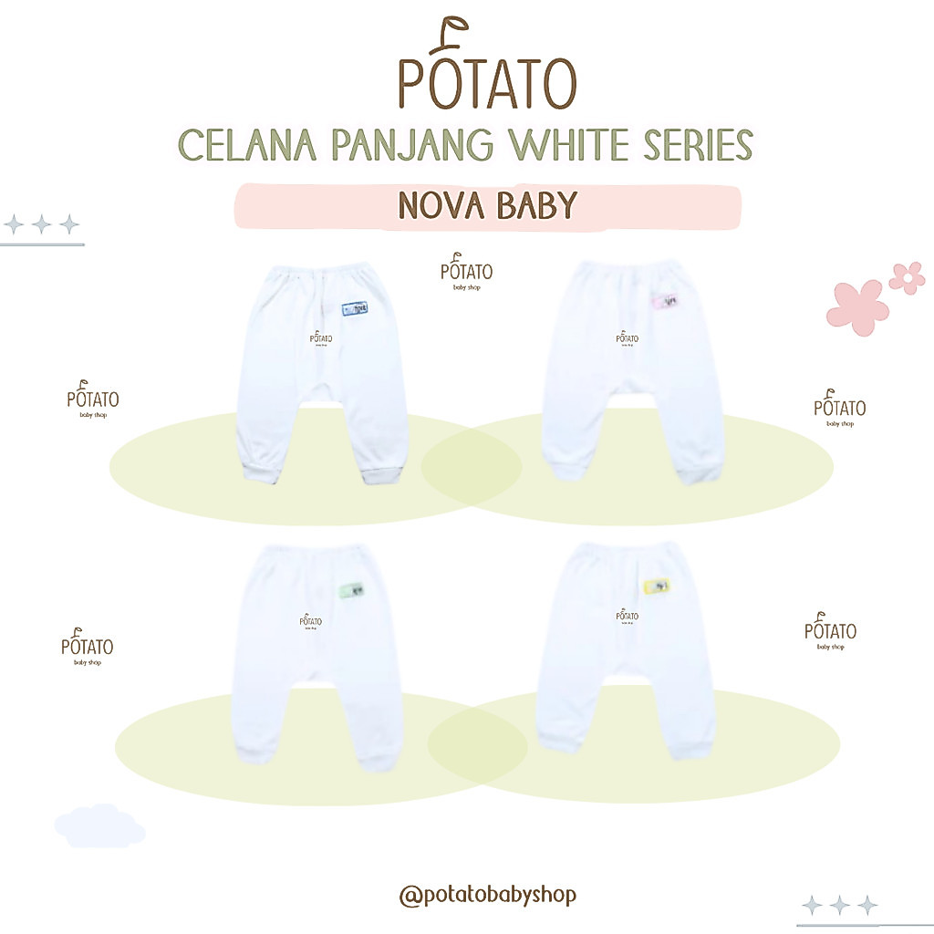 Nova Baby - Celana Panjang White Series | Celana Panjang Anak
