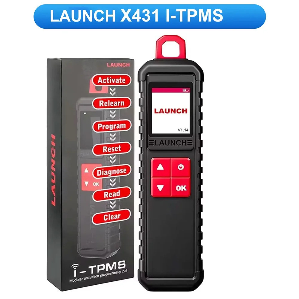 Luncurkan Alat Detektor Tekanan Ban X431 i-TPMS, Pelajari Ulang, Reset dan Pengkodean Sensor TPMS, B