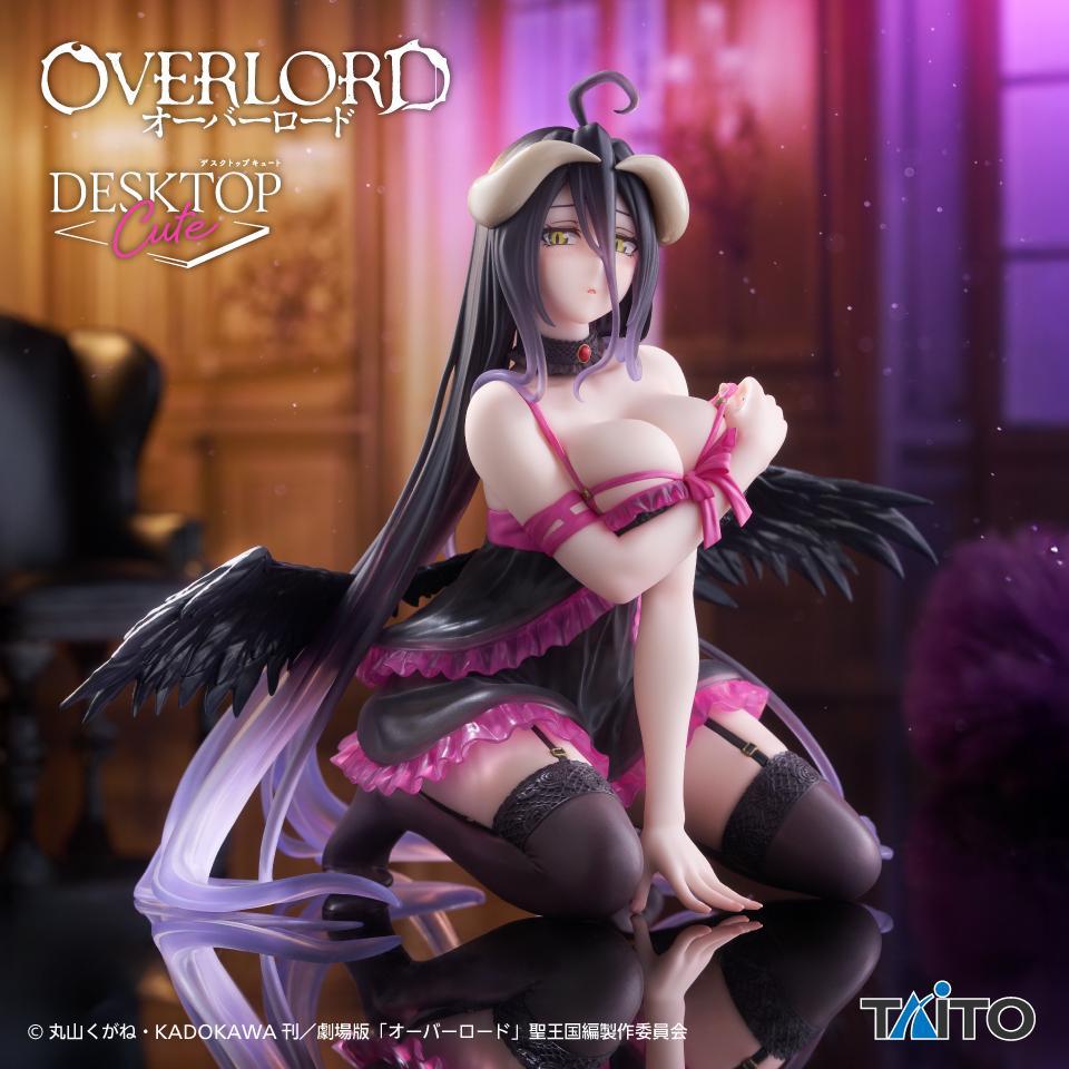 Desktop Cute Figure Overlord - Albedo Negligee Ver.