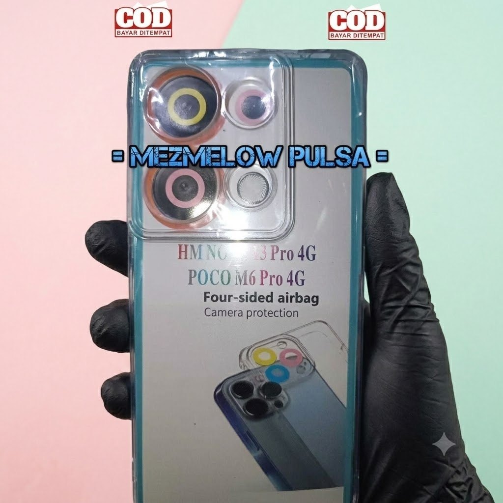 Case Softcase Silikon Transparant Casing Caseng XIAOMI REDMI NOTE 13 PRO 4G / XIAOMI POCO M6 PRO 4G