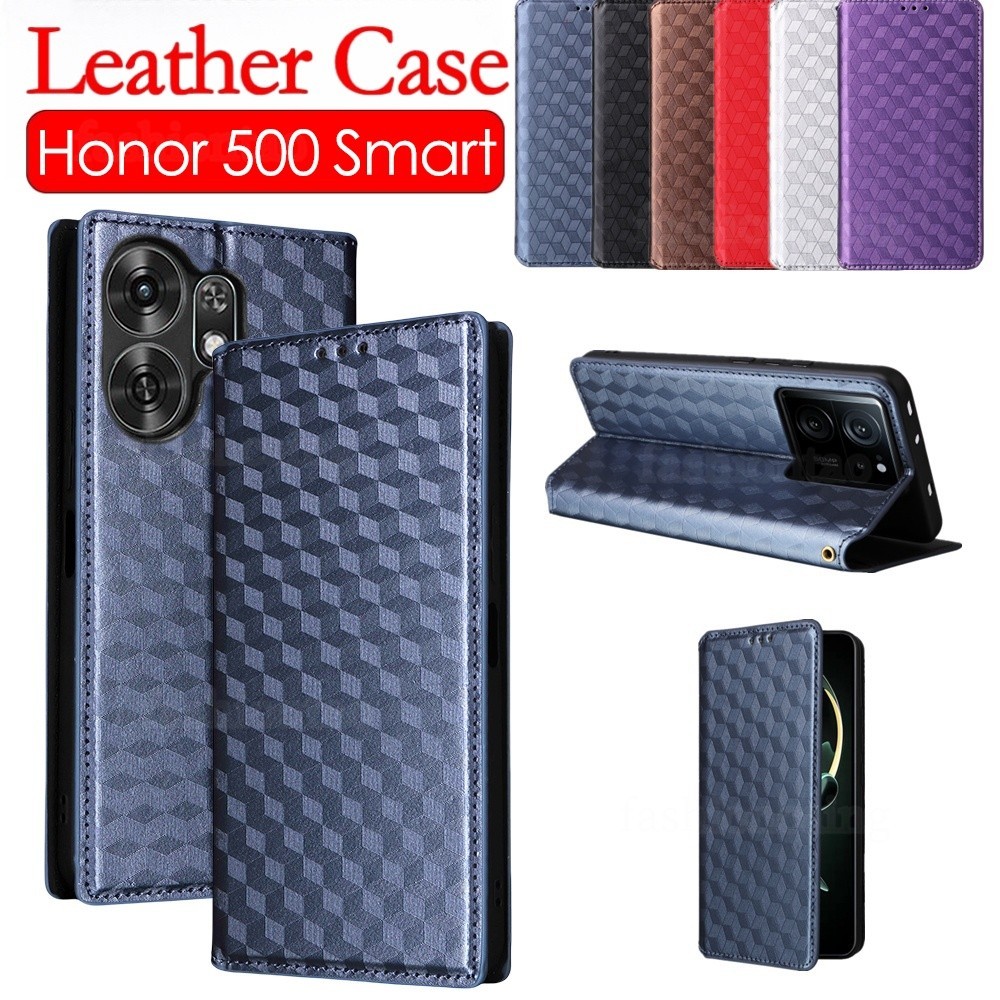 Casing Ponsel Kulit Flip Honor500 Smart 5G untuk Honor 500 Smart Pro Lite 500Smart 500Pro 500Lite 5 