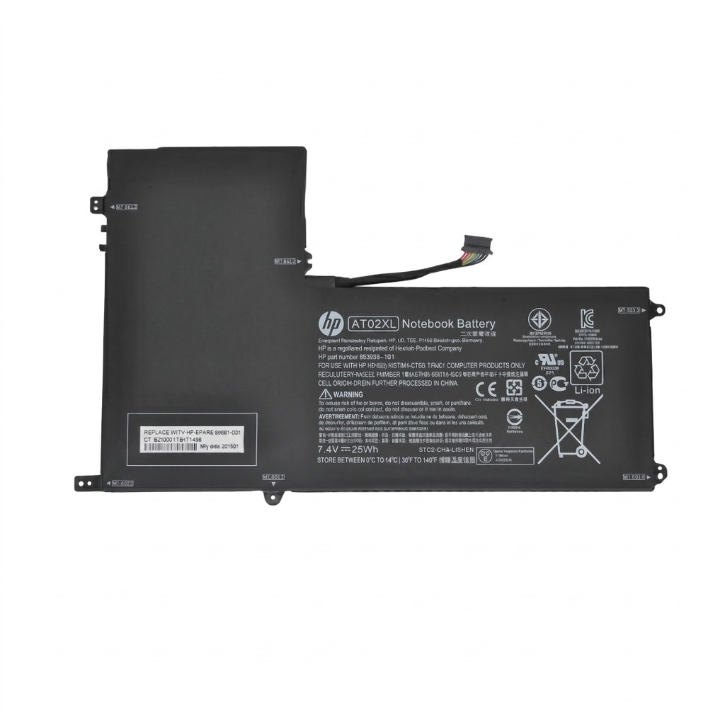 Baterai HP ElitePad 900 G1 Original AT02XL HSTNN-C75C Tablet