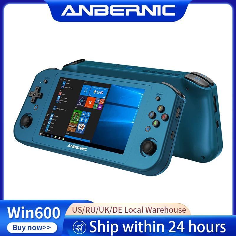 ANBERNIC Win600 PC Games Handheld AMD 3020e/3050e 5.94 In IPS Screen Office Video Game Console Windo