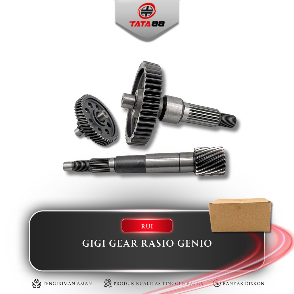 GIGI GEAR RASIO GENIO - GEAR GIGI RASIO KOMPLIT GENIO BEAT STREET BEAT DELUXE SCOOPY