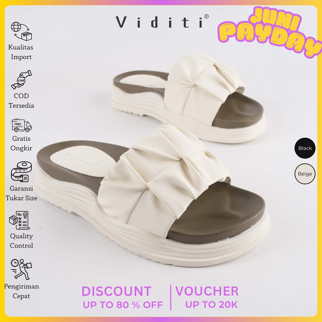 Viditi Vela | Shoes | Sepatu Import Wanita | Tumit | Sandal | Polos