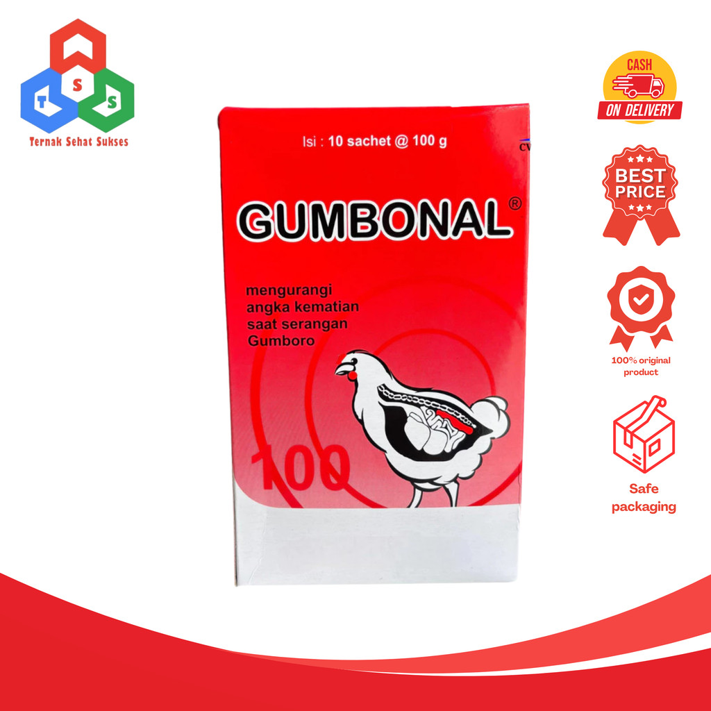 GUMBONAL 100 GRAM MEDION - Obat Gumboro Unggas - Obat Ayam Gumboro