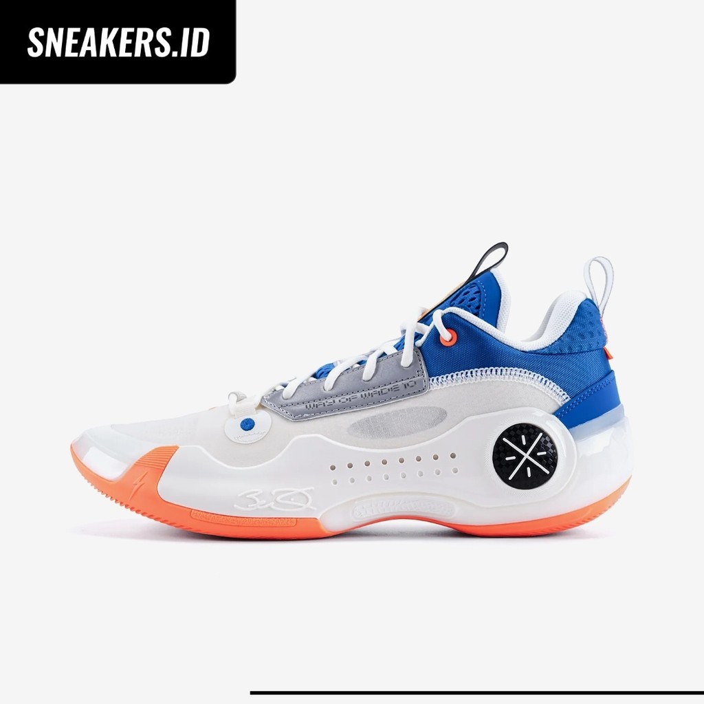 WAY OF WADE WOW 10 LOW DRAFT DAY WHITE BLUE ORANGE ABAS083-39
