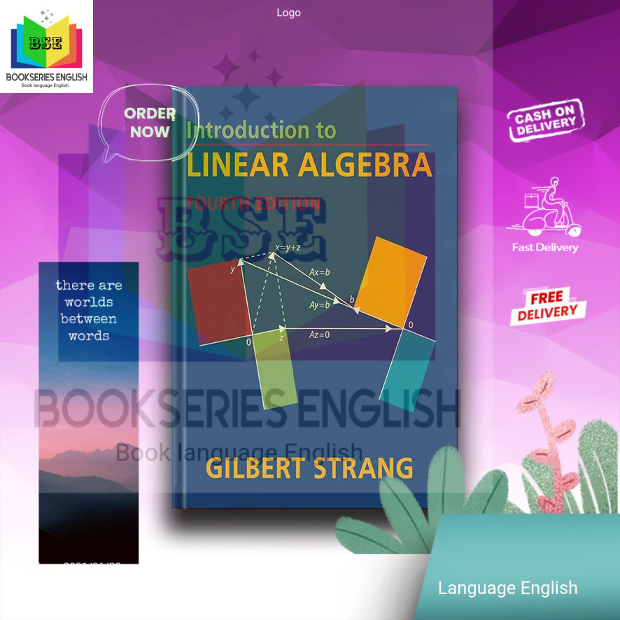 Introduction to Linear Algebra by Gilbert Strang (English)