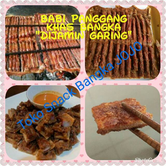 Babi panggang saucu bangka 250gram     Berkualitas