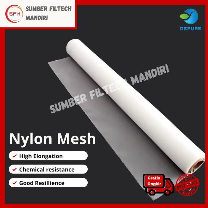 PROMO Mesh Saringan Nylon 500 (Lebar 1m) - Lebar 1m, Mesh 500