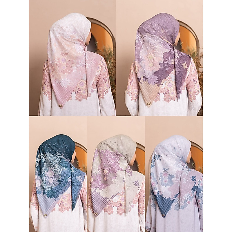 Syal Rajut Motif Etnik Casual untuk Pria dan Wanita