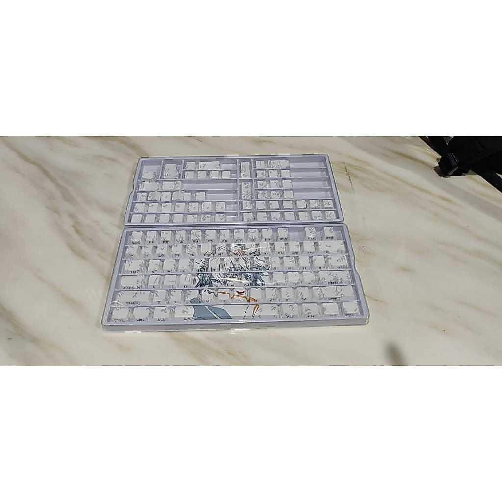 Custom keycaps PBT Doubleshots Anime