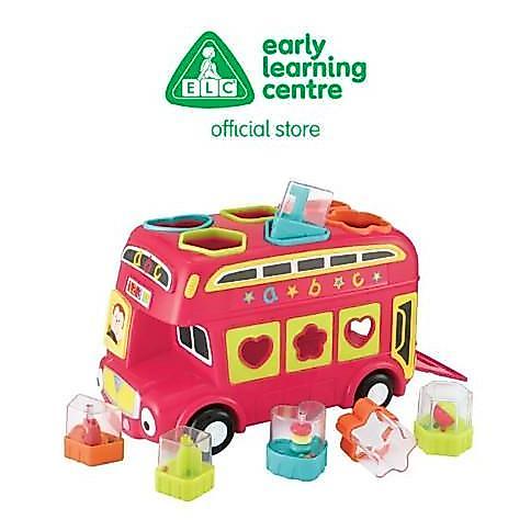 Allthebest- ELC Shape Sorting Bus - Mainan Edukasi Penyortir Bentuk Anak