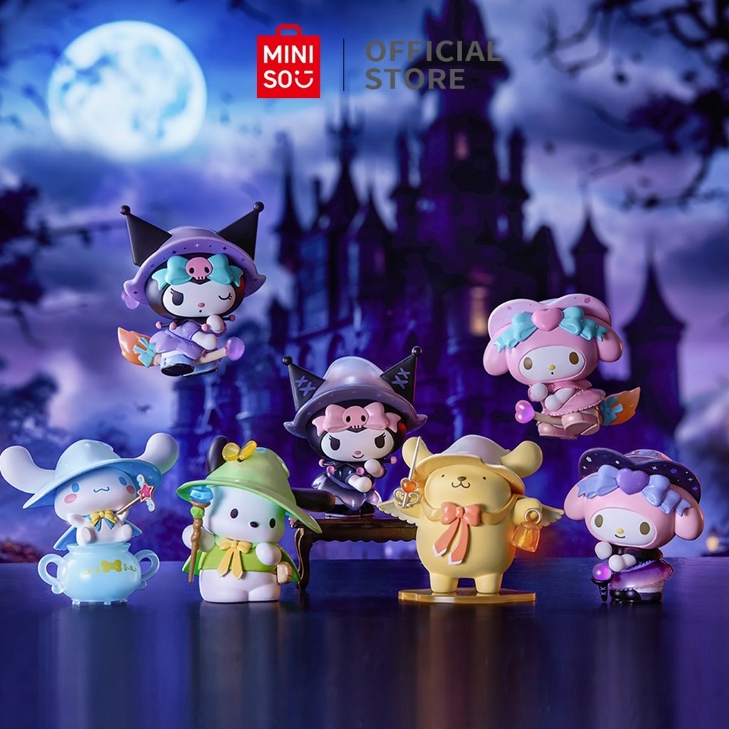 Jastip - MINISO TOY - Miniso x Sanrio Ornamen Kuromi Blind Box Lucu Koleksi Sanrio characters Magic 