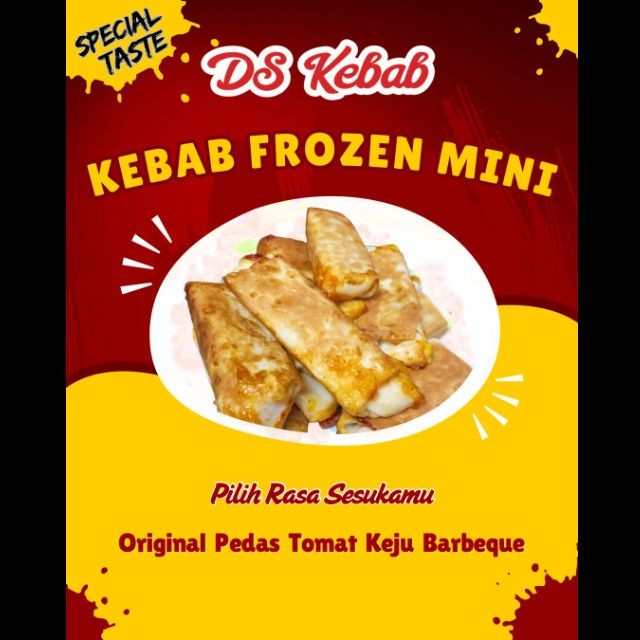 

KEBAB DS MINI SAUS CABE ISI 10