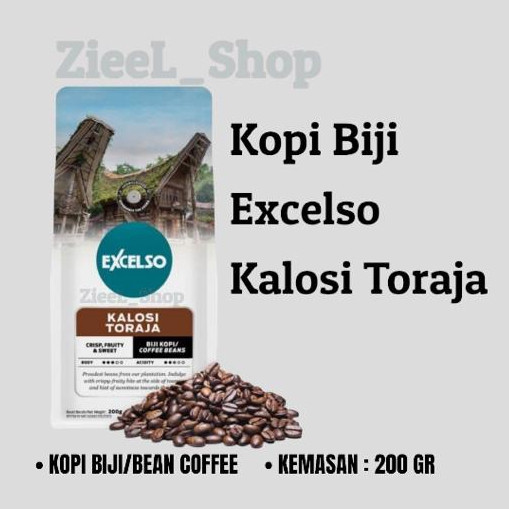

JAMIN MURAH !!!Kopi Biji Excelso Kalosi toraja 200G(BISA LANGSUNG ORDER)