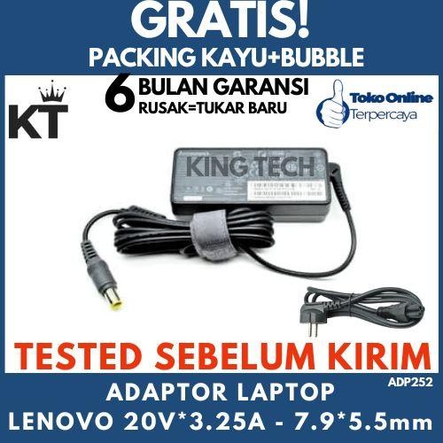 Adaptor Charger Cas Laptop Original Lenovo T430 X131e 20V 3.25A Jarum