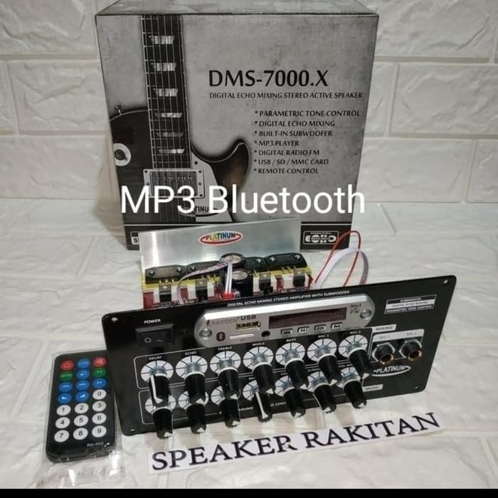 (BACA DESKRIPSI) Kit speaker aktif Stereo DMS 7000 FULL MIXING / kit power DMS7000