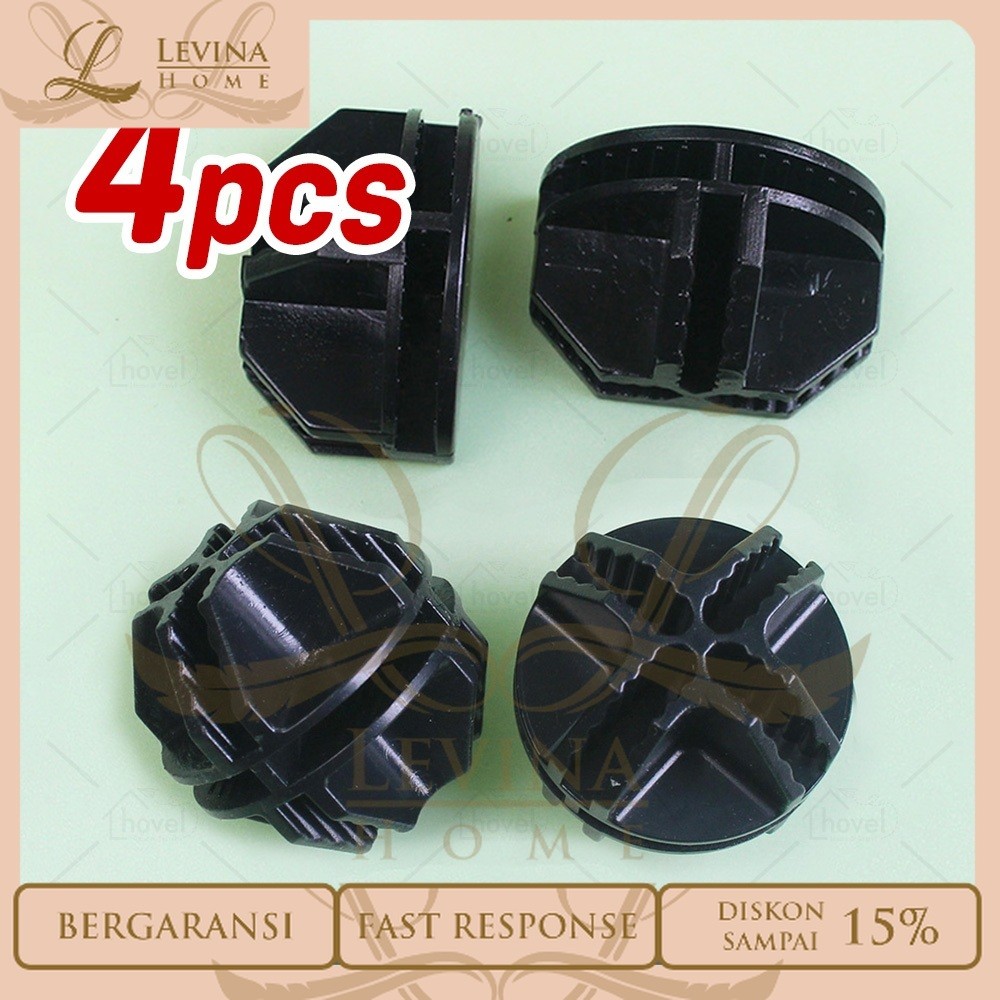 Lemari Kaki Konektor Penyambung DIY Jointer Panel Siku Rak Plastik Portable – Levina Home