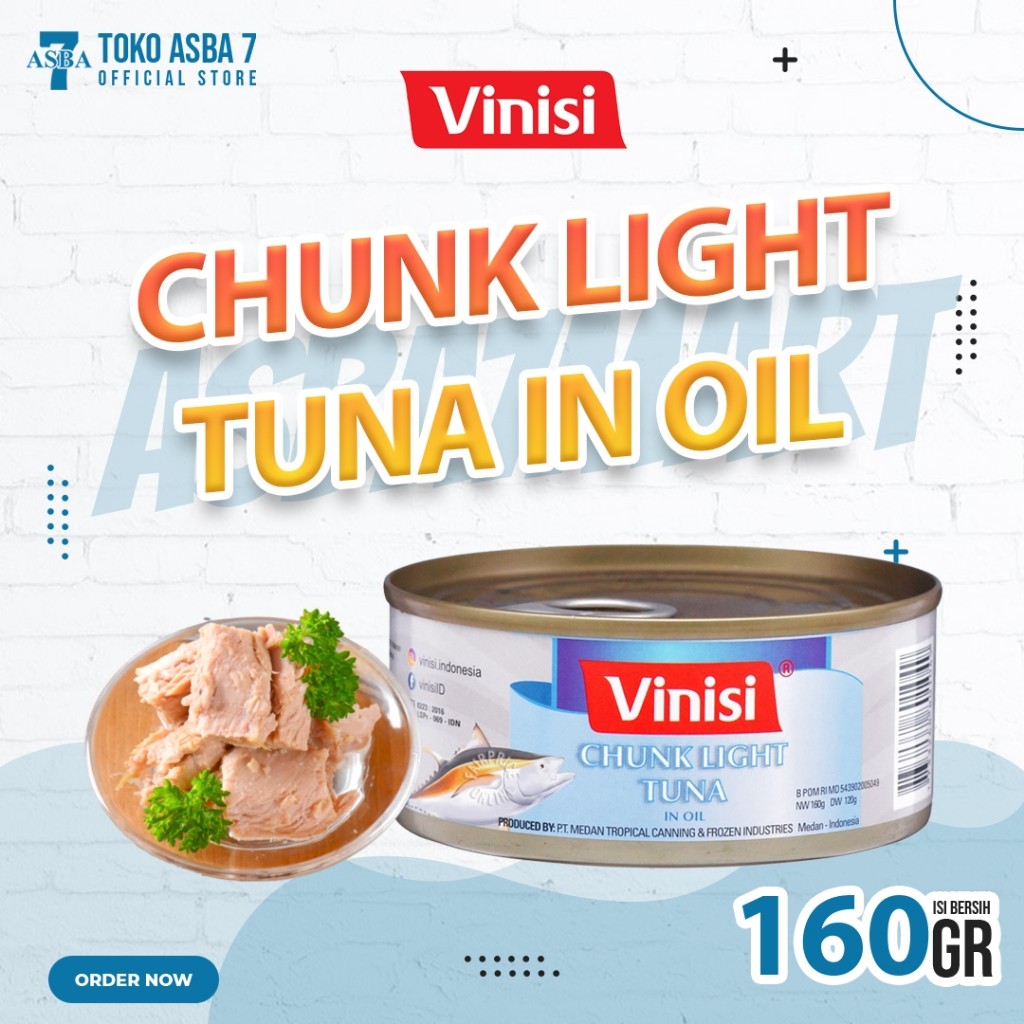 

VINISI CHUNK LIGHT TUNA 160GR